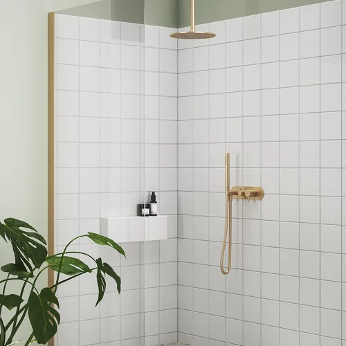 704.61RGB Dušo galvutės išvadas 30 cm Rose Gold Brushed image 2