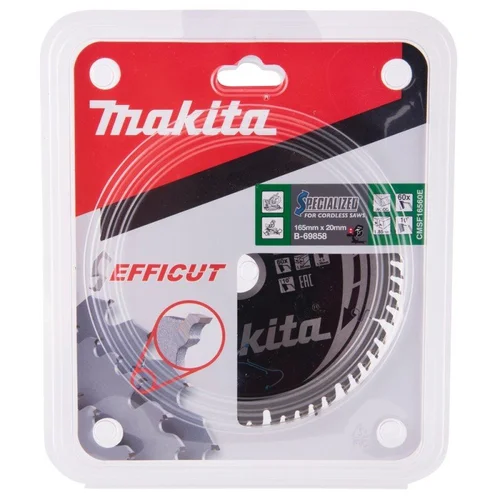 MAKITA Efficut pjovimo diskas medžiui 165×20 mm, 60T image 2