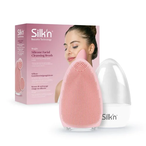 Silk'n Bright Pink veido valymo šepetėlis, 7 greičiai image 1