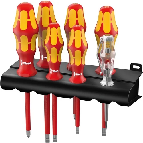WERA Kraftform Plus izoliotas atsuktuvų komplektas 7 vnt image 2