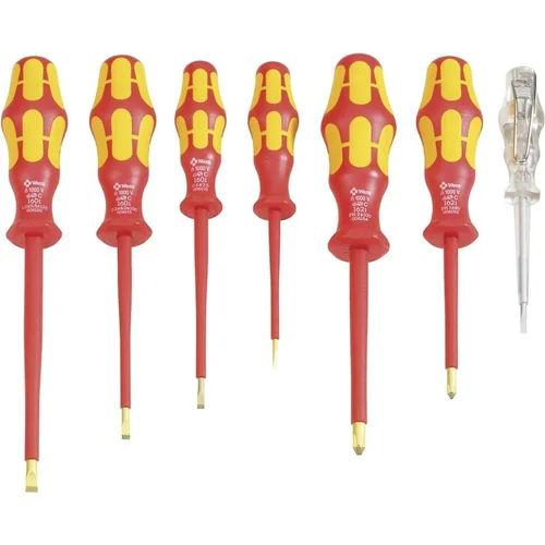 WERA Kraftform Plus izoliotas atsuktuvų komplektas 7 vnt image 3