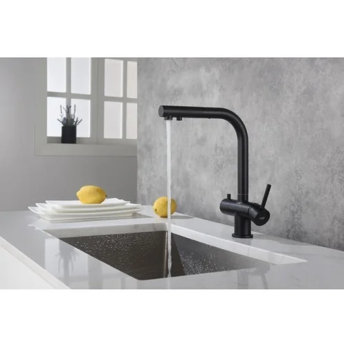 Blue Water APALA virtuvinis maišytuvas su dušu, juodos matinės spalvos image 3