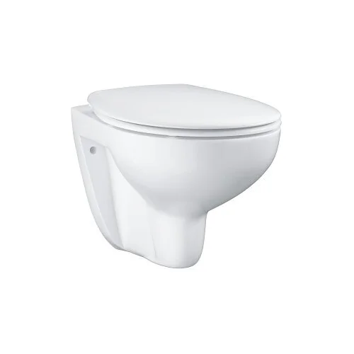 GROHE BauCeramic Rimless klozetas su rėmu, mygtukas Nova Cosmo chromas image 2