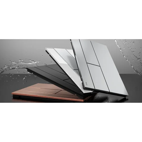 TECE TECEsquare II metalinis vandens nuleidimo mygtukas, juoda matinė image 2