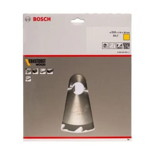 Bosch SPEEDLINE WOOD Pjovimo diskas 210x30mm 2608640634 image 2