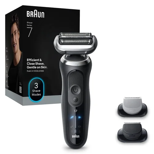 Barzdaskutė Braun Series 7 72-N1620s, Juoda image 2