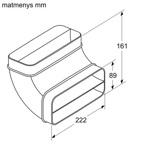 Bosch HEZ9VDSB3 Priedas kaitlentei su įmontuojamu gartraukiu image 2