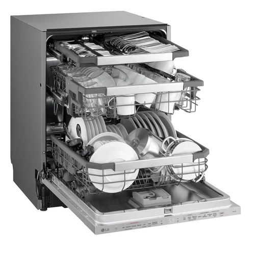 LG indaplovė DB476TXS, 14 vietų image 3