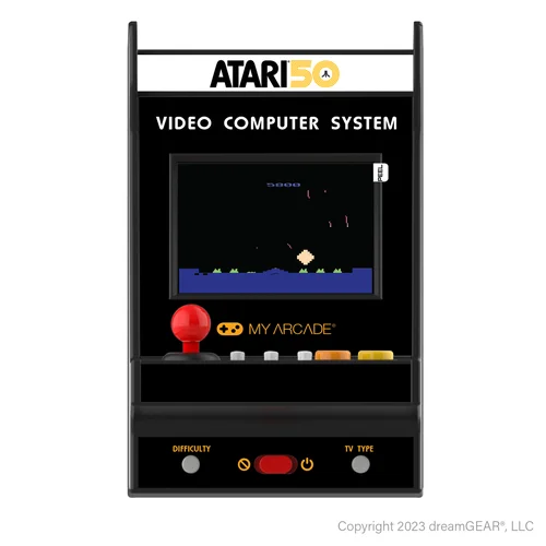 MY ARCADE Nano Player Atari nešiojama žaidimų konsolė, 75 žaidimai viename image 3