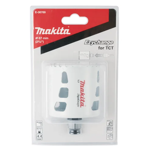 Makita E-06769 EZYCHANGE TCT universali gręžimo karūna 67 mm image 3