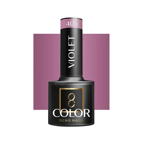 OCHO NAILS hibridinis nagų lakas Violet 405, 5 g image 1