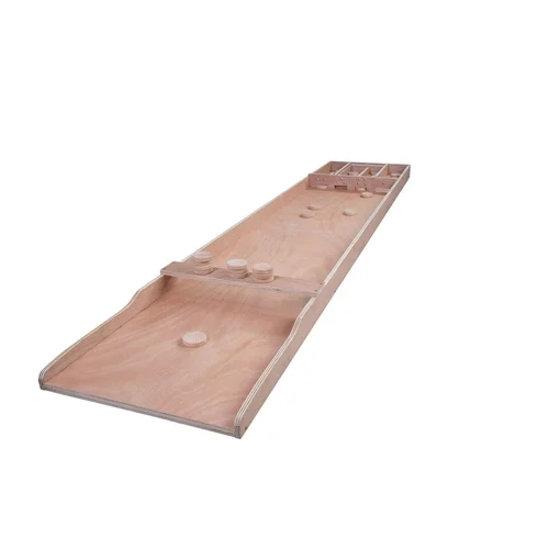 Medinis „Shuffleboard Match“ žaidimas, 200 × 41 × 7,5 cm image 1