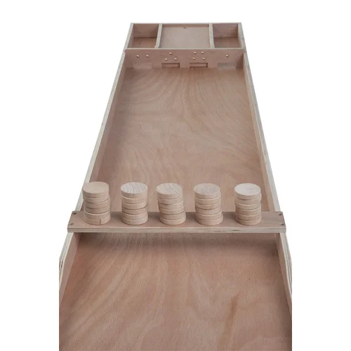 Medinis „Shuffleboard Match“ žaidimas, 200 × 41 × 7,5 cm image 2