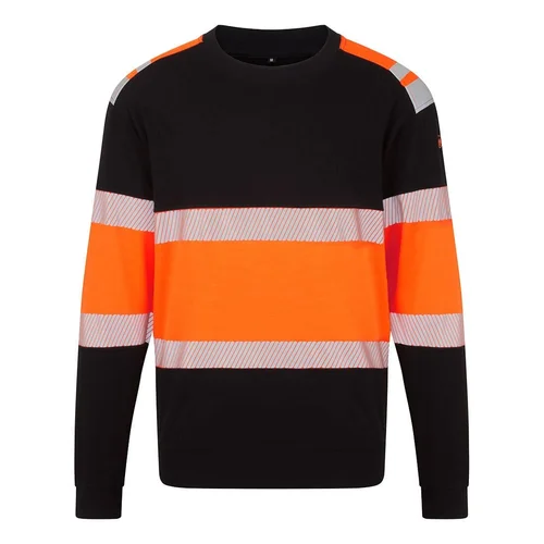 Gero matomumo PORTWEST FR737 darbo puloveris - M, Orange/Black image 1