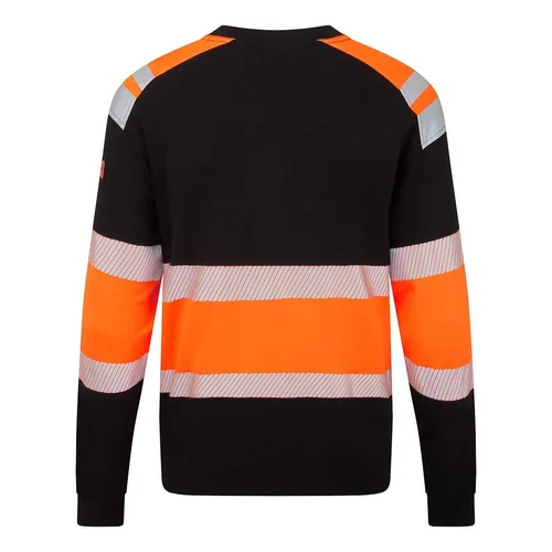 Gero matomumo PORTWEST FR737 darbo puloveris - M, Orange/Black image 2