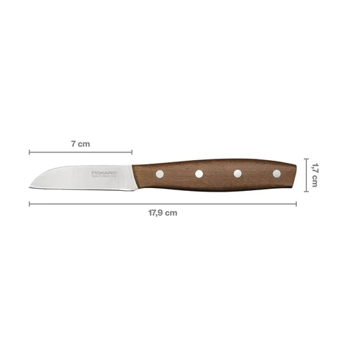 Fiskars Peilis 1075691 7 cm Nerūdijantysis plienas/medis image 3