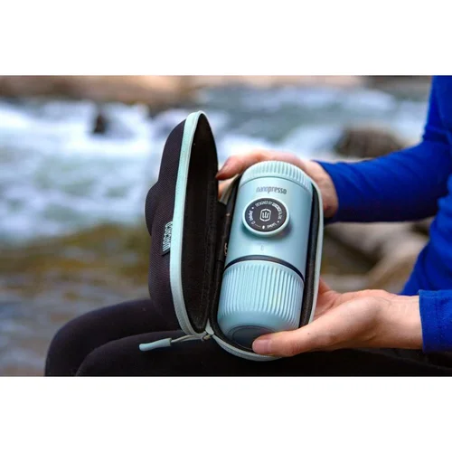 WACACO NANOPRESSO ARCTIC BLUE Rankinis maltos kavos aparatas image 3