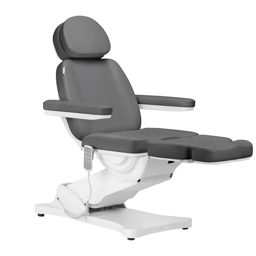 SILLON CLASSIC 4 variklių pilkas kosmetologinis krėslas image 3