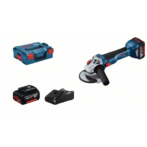 Bosch GWS 18V-10, LB 2x4.0, 18V-40 image 1