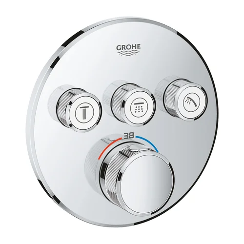 Grohe Grohtherm SmartControl 29121000 potinkinis dušo maišytuvas Chromo image 1
