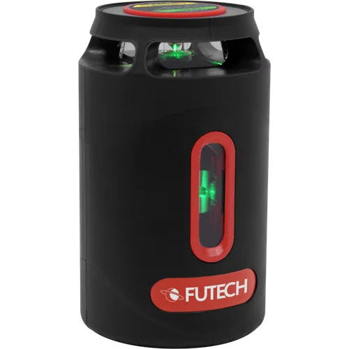 Lazerinis matuoklis Futech 360°, žalias image 2