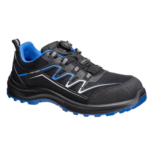 PORTWEST FT32 apsauginiai pusbačiai 45, Black/Blue image 2