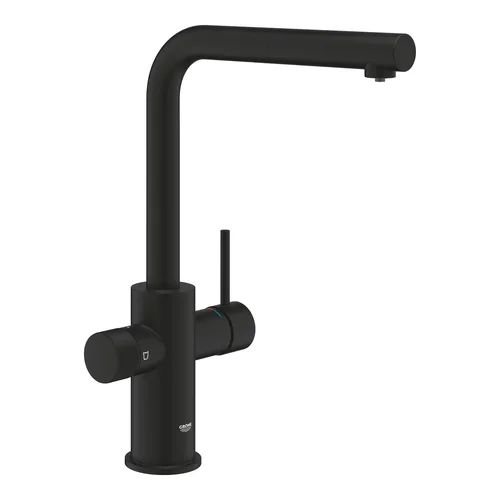 GROHE Blue Pure Minta 30590KF0, su geriamojo vandens funkcija, ištraukiama žarna, Fantominė juoda image 1
