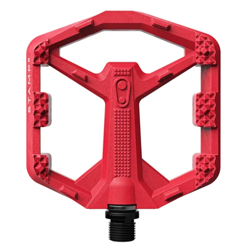 CRANKBROTHERS STAMP 0 Mažas Ryškiai Raudoni Pedalai image 1