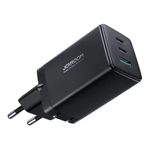 Joyroom GaN JR-TCG01 2x USB-C/USB-A 65W juodas image 2
