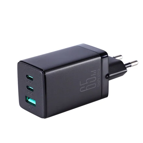 Joyroom GaN JR-TCG01 2x USB-C/USB-A 65W juodas image 3