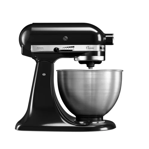 Virtuvinis kombainas KitchenAid 5K45SSEOB, blizgi juoda image 1