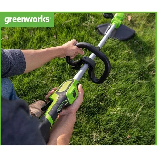GreenWorks GD24LT33K4 24V akumuliatorinis trimeris-krūmapjovė, 1x4Ah image 3