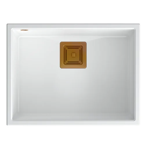 Plautuvė Quadron DAVID 50 HQD5542U1-C1, 550x420x225 balta/vario image 1