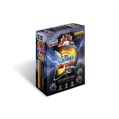 Kolekcinės kortelės Topps Match Attax Gladiators 2026 image 2