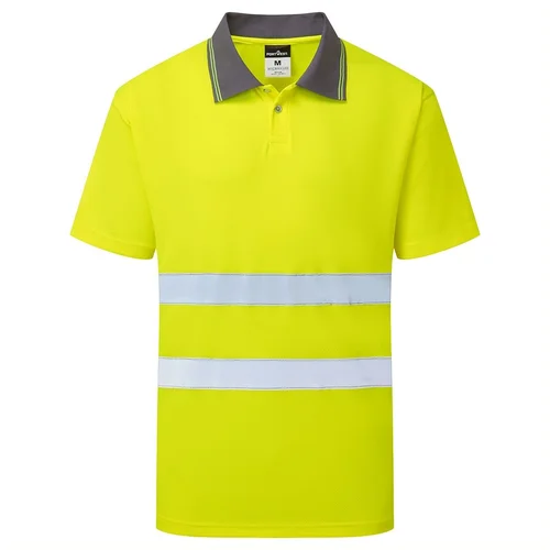 PORTWEST ES477 polo marškinėliai trumpomis rankovėmis – XXXL, Orange image 3