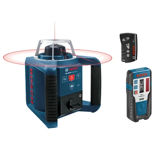 BOSCH GRL 300 HV rotacinis lazerinis nivelyras su imtuvu (0601061501) image 1