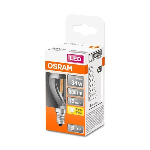 Osram Filam MIRROR P45 LED lemputė, E14, 4W image 2