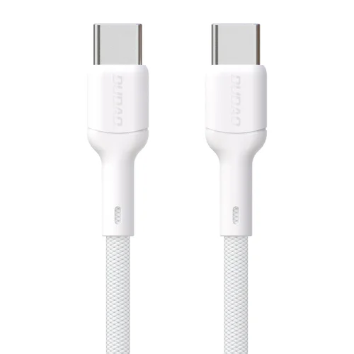 Dudao L9C USB-C į USB-C kabelis 65W 1,0 m Baltas image 1
