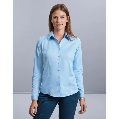 Russell 0R962F0 moteriški klasikiniai marškiniai, 2XL (44), Balta image 2