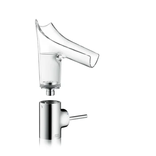 Hansgrohe 12112000 Praustuvo maišytuvas su stikliniu snapeliu image 3