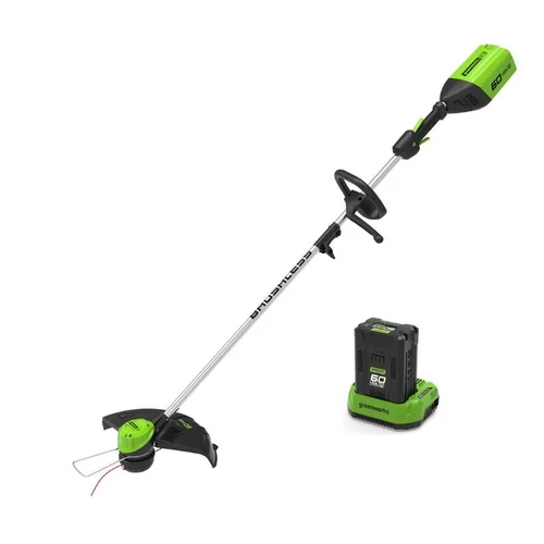 GreenWorks GD60LT 60V akumuliatorinis trimeris su 2Ah baterija image 1