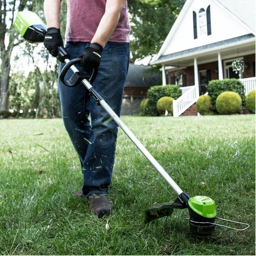 GreenWorks GD60LT 60V akumuliatorinis trimeris su 2Ah baterija image 2