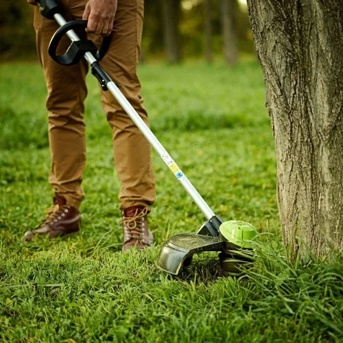 GreenWorks GD60LT 60V akumuliatorinis trimeris su 2Ah baterija image 3