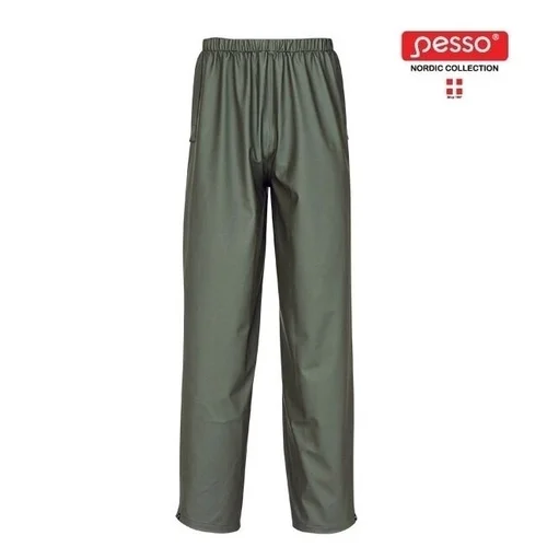 PESSO GPU803 Neperšlampantis kostiumas nuo lietaus 2XL tamsiai žalias image 3