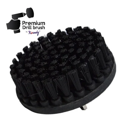 Kornely NEMO Premium Drill Brush juodas, 13 cm image 1