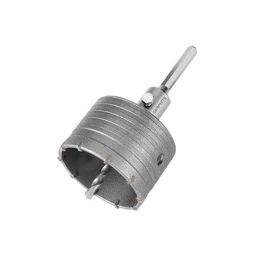 GRAPHITE Skylių karūna 85 mm su HEX adapteriu ir kontroliniu grąžtu image 1