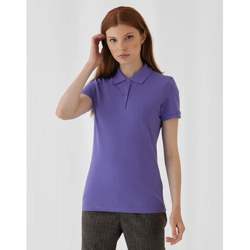 B&C PW440 Moteriški polo marškinėliai 2XL Heather Grey image 2