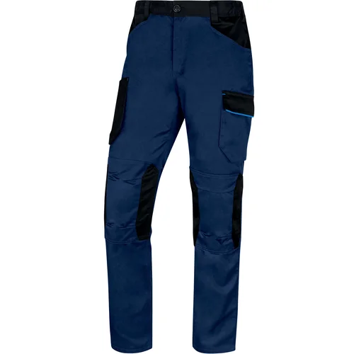 DELTAPLUS M2PW3 darbo kelnės 100 % medvilniniu pamušalu 3XL Grey-Orange image 1