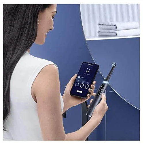 Braun iO Series 9N Black Onyx elektrinis dantų šepetėlis image 3