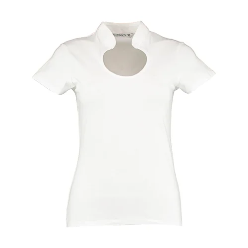 KK755 Moteriški marškinėliai, apvalia iškirpte - XS/S, White image 3